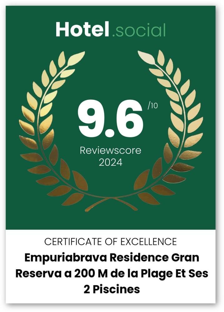 Appartement 1 Chambre Climatise Avec 3 Piscines A 200 M De La Plage Empuriabrava Εξωτερικό φωτογραφία